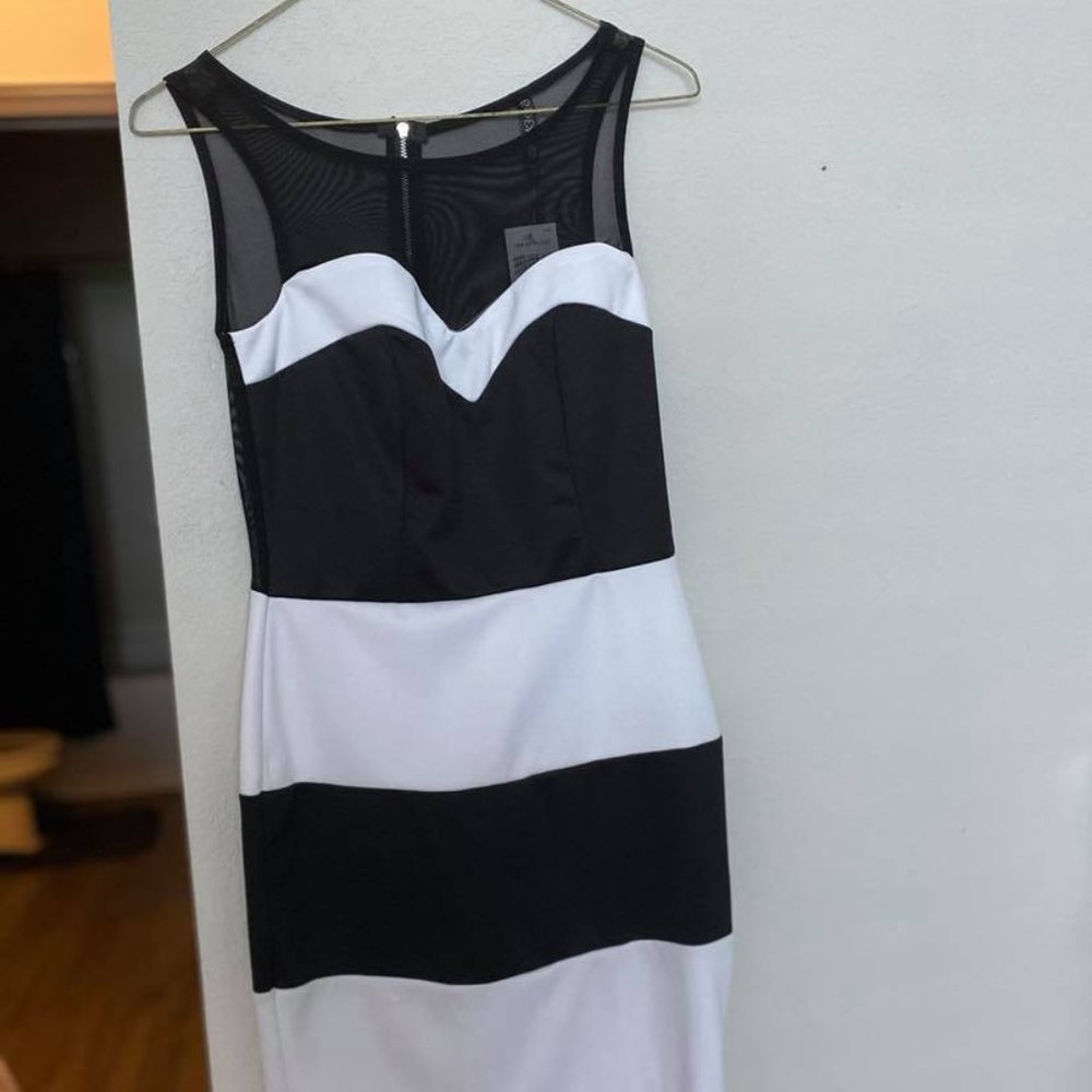 Black and White Dress